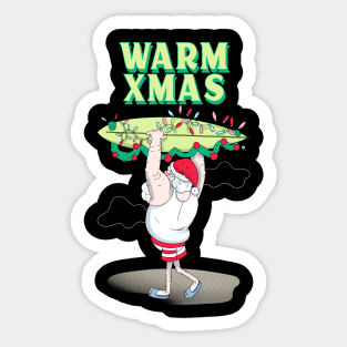 Warm Xmas - Christmas Loading... Sticker